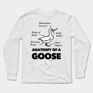 Anatomy of a Goose Long Sleeve T-Shirt